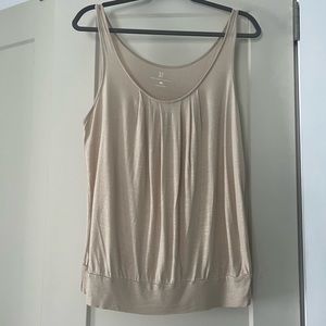 NY&CO gold metallic tank